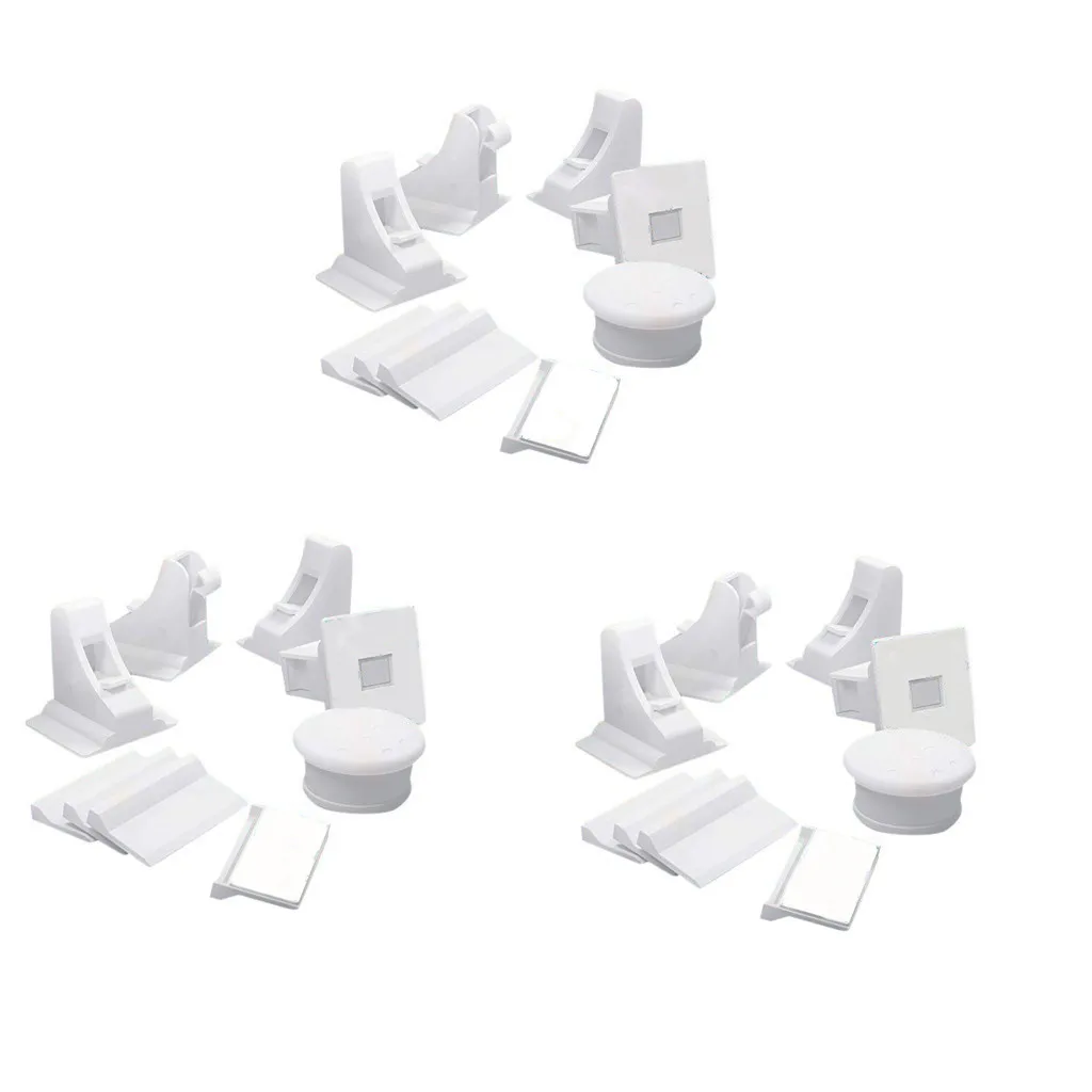 Магнитный замок для защиты детей невидимый Многофункциональный дверей 10