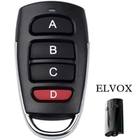 new 100 for elvox garagegate remote control replacement elvox et03 et04 garage command 433mhz fixed code wireless transmitter