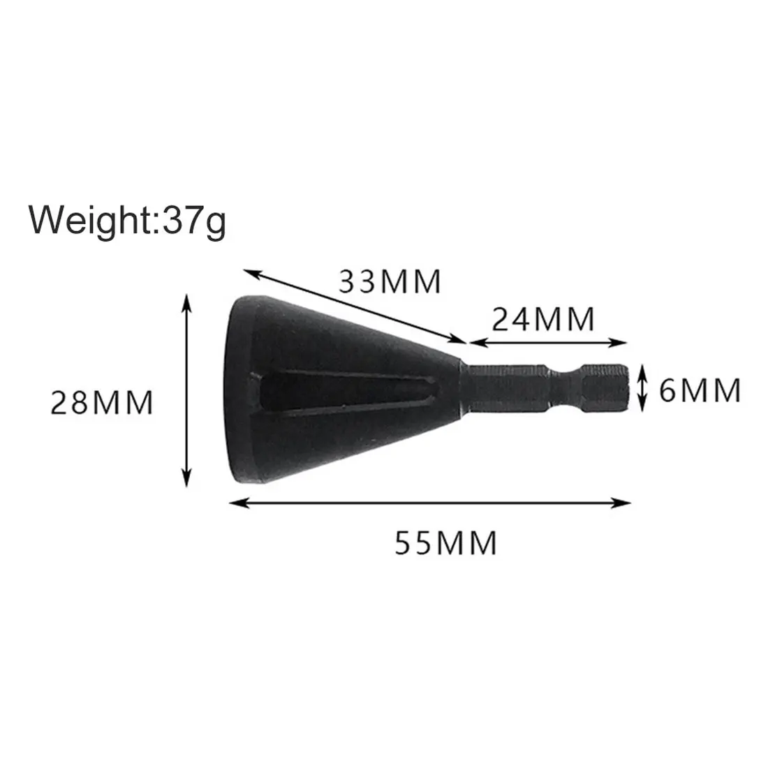 

Metal Drilling Tool Stainless Steel Deburring External Chamfer Tool Drill Bit Remove Burr Silver Accessories Hand Tools