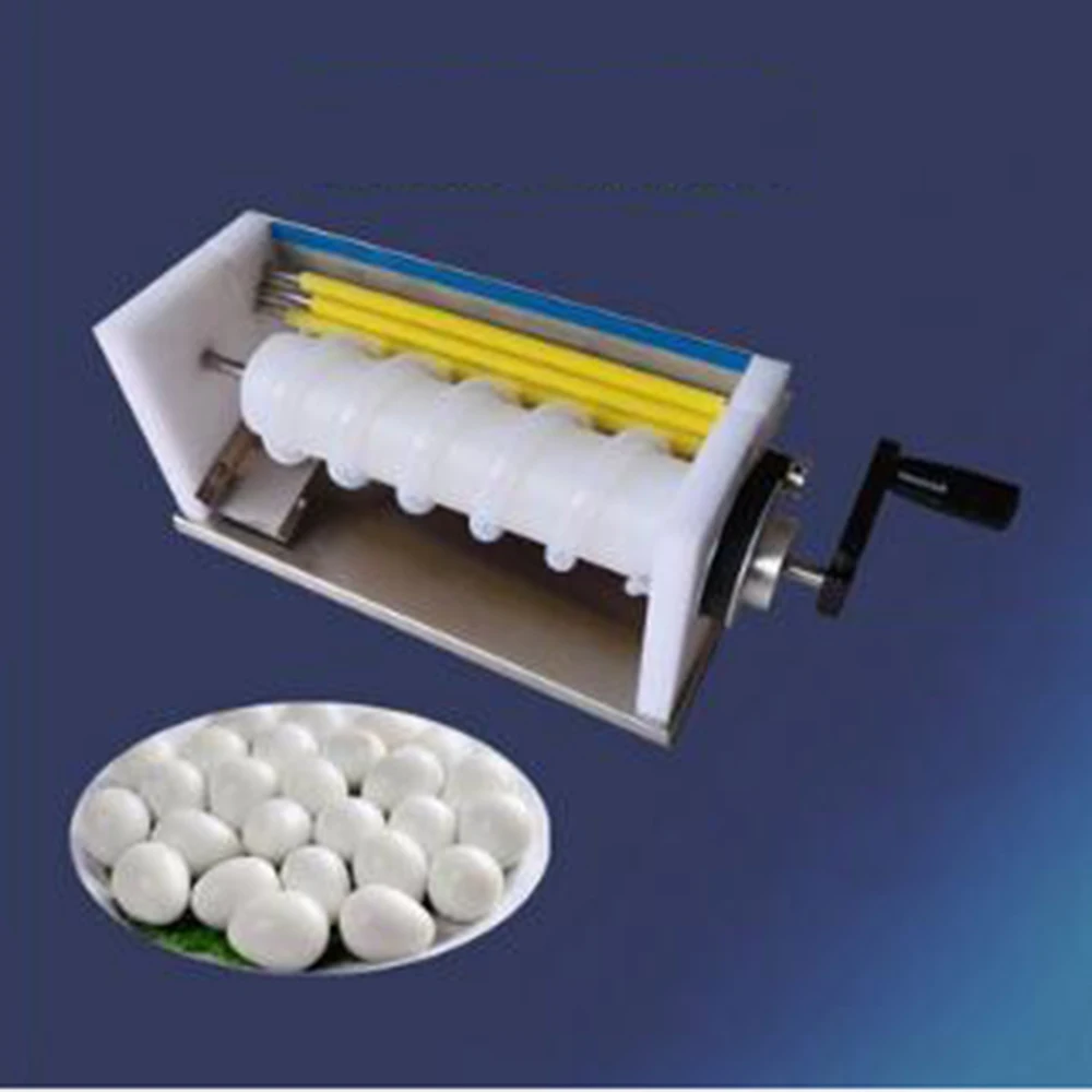 

Newest design high efficiency practical household manual quail egg peeler machine huller machine sheller machine