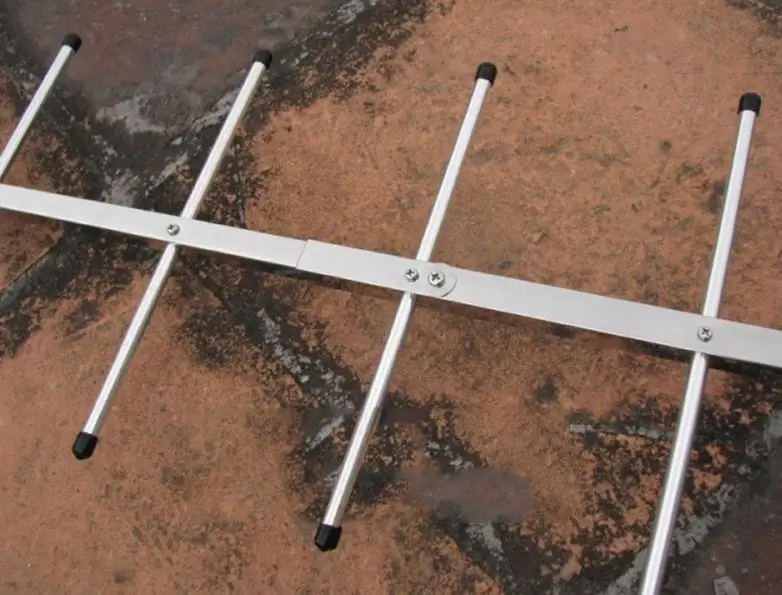 10 sege портативная u-полосная Антенна yagi 430-440 МГц усиление 12dbi Любительская ретранслятор антенна двухсторонняя радио антенна Любительская радио антенна