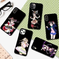 yndfcnb lovelive phone case for iphone 11 12 13 mini pro xs max 8 7 6 6s plus x 5s se 2020 xr cover