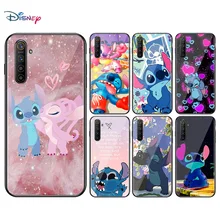 Disney Cartoon Animation Lilo Stitch For OPPO A93 A92 A73 A53S A52 A32 A31 A12E A1K Find X2 X3 Pro Lite Neo Black Phone Case