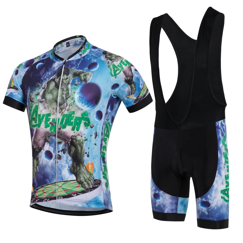 Велосипедная майка Hulk Incredible Ropa новинка дышащая гелевая прокладка с короткими