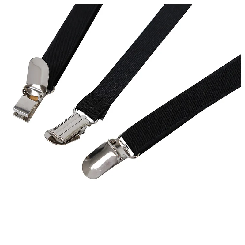 Регулируемые черные Y-образные Эластичные подтяжки для брюк | Аксессуары одежды