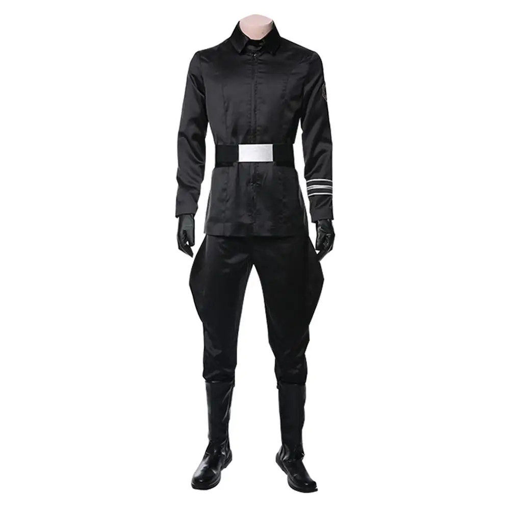 Star Cosplay Wa The Rise of Skywalke Armitage Hux Costume Trench Coat Halloween Carnival Costumes |