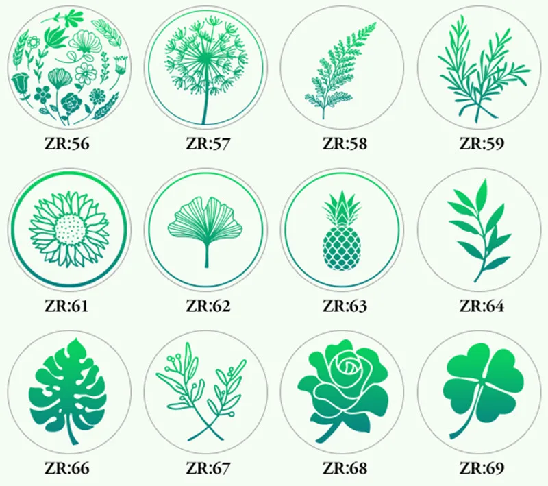 1 шт. завод Печать Цветок Набор восковых печатей с Ретро античном стиле фокусным