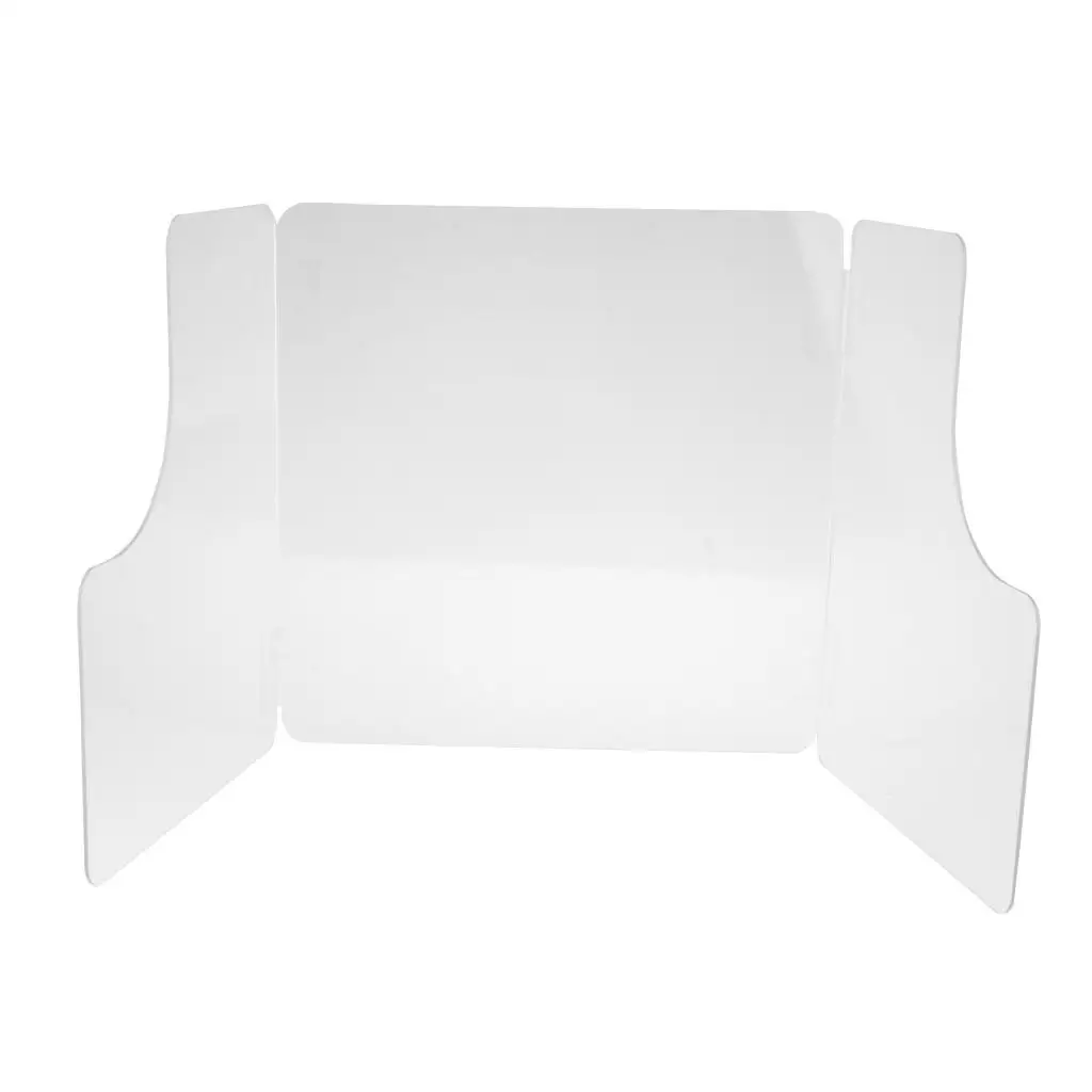 

Lightweight Sneeze Guard Portable Cough Protective Shield for Counters Reception Protection Barrier Workers Customers