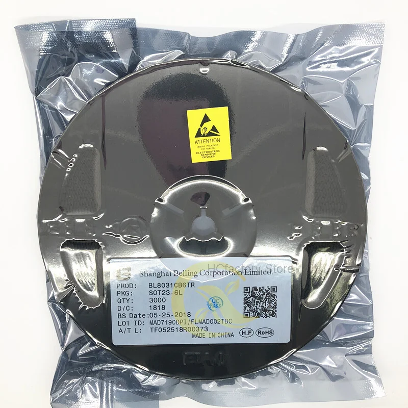 Новый дисплей SOT23-6 ka7b 16 В 2a CC плата питания IC chip product bl8031cb6tr 10uds оптом единый список
