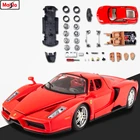 Maisto 1:24 Ferrari-Enzo, 8 стилей, собранная модель Автомобиля Ferrari из сплава, сборная Игрушечная модель сделай сам, игрушечный инструмент для мальчиков, коллекция подарков