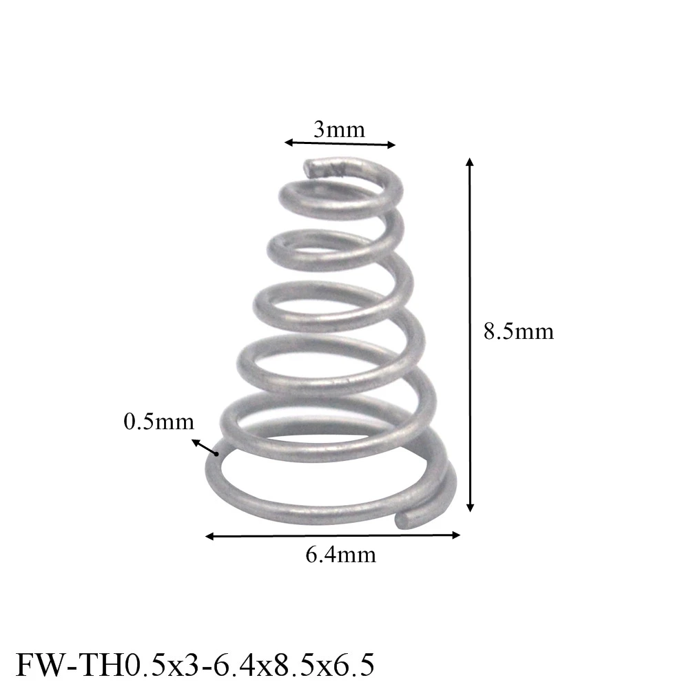 10 шт. изготовленный на заказ металл из нержавеющей стали OEM Пружина сжатия