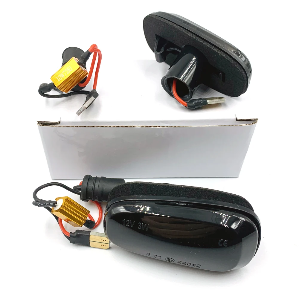 

flowing Dynamic Led Turn Signal Light For Opel Zafira A 1999-2005 For Opel Astra G 1998-2009 Side Marker Light Sequential Blinke