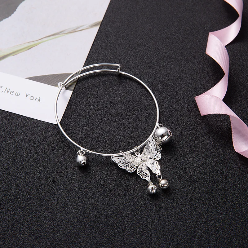

Bracelet Women Blessing Bracelets Woman Tassel Bangles Ladies Butterfly Jewellery Couples Trendy Alloy