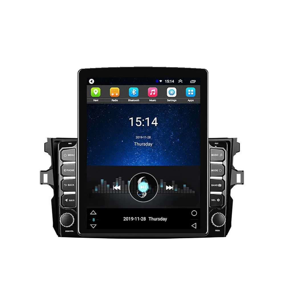 

Eastereggs For Toyota Corolla 2006-2013 9.7" Android 8.1 2 din Car Radio Audio Multimedia Video Player Wifi GPS Navigation