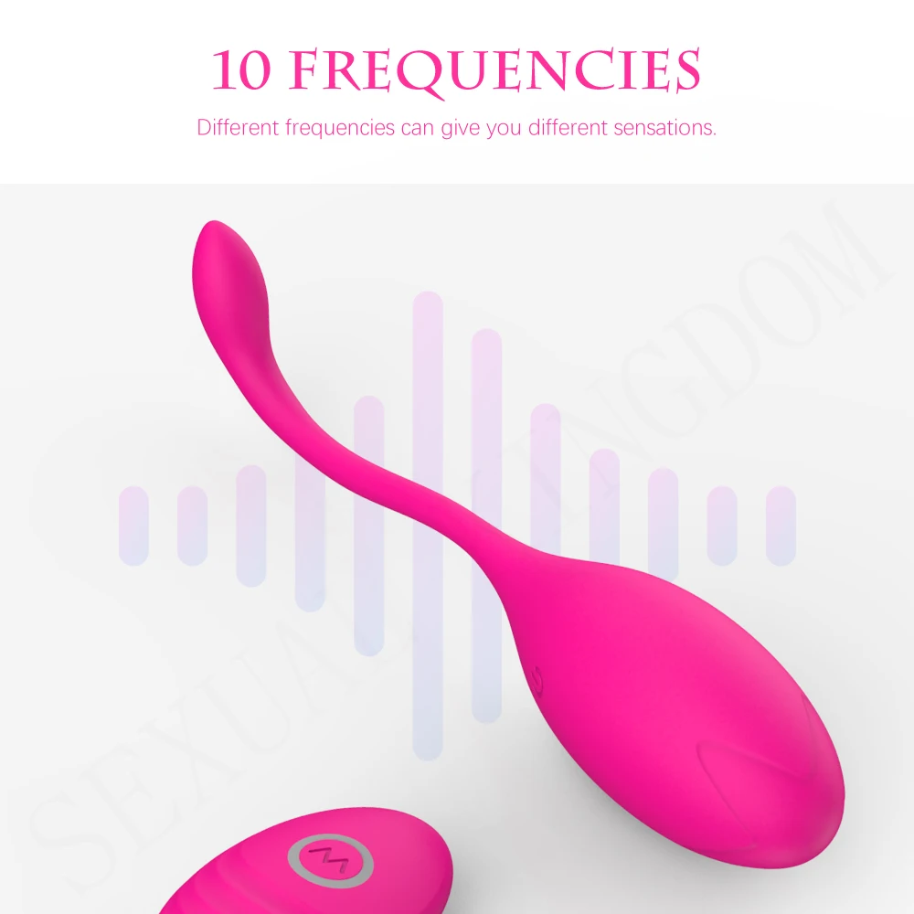 Пульт дистанционного управления прыгающее Яйцо вибратор Кегель шарик