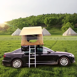 Раскладная палатка на крышу авто, два человека смогут спокойно спать