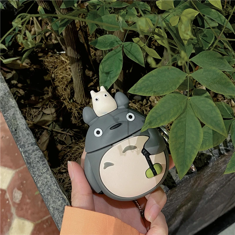 Мультяшный МИЛЫЙ Тоторо 3D чехол для переноски 1 2 Kawaii Cat Мягкий силиконовый