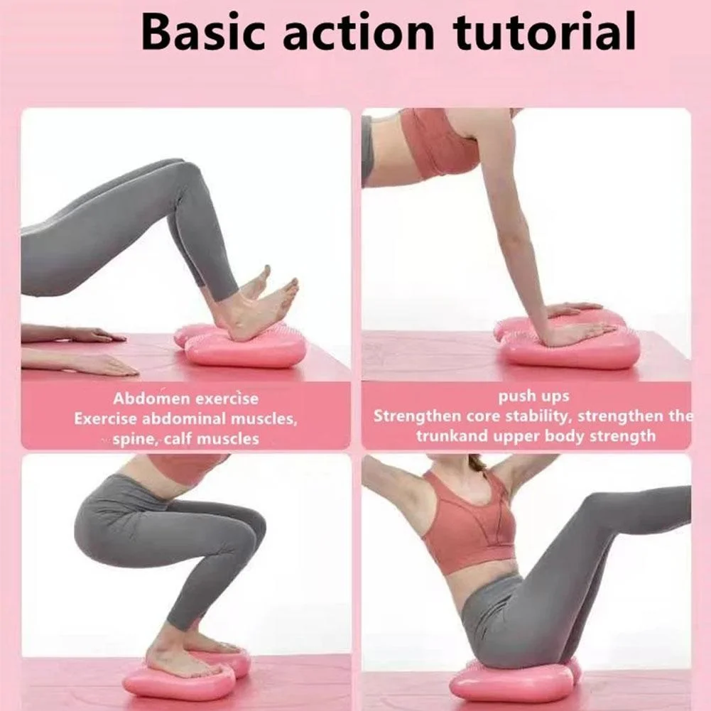 

PVC Inflatable Foot Balance Pedal Exerciser Elliptical Trainer Stepper Mini Bike Fitness Indoor Gym Treadmill Machine