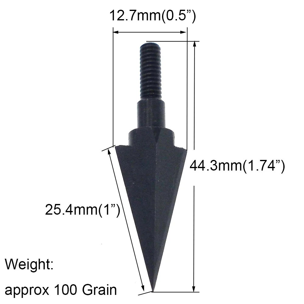 3 шт черные ивы Broadheads стрельба из лука углеродный стальной наконечник стрелы практические советы