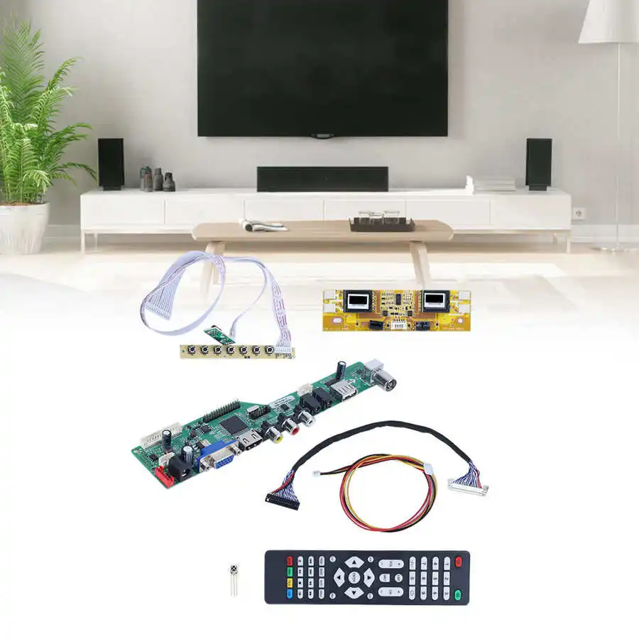 Плата драйвера ЖК Универсальный модуль контроллера телевизора 8503 схема чипа для