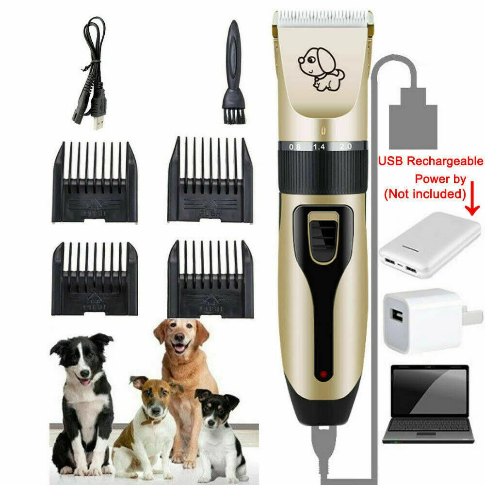 8 шт. перезаряжаемая машинка для стрижки собак|Триммеры собак| |