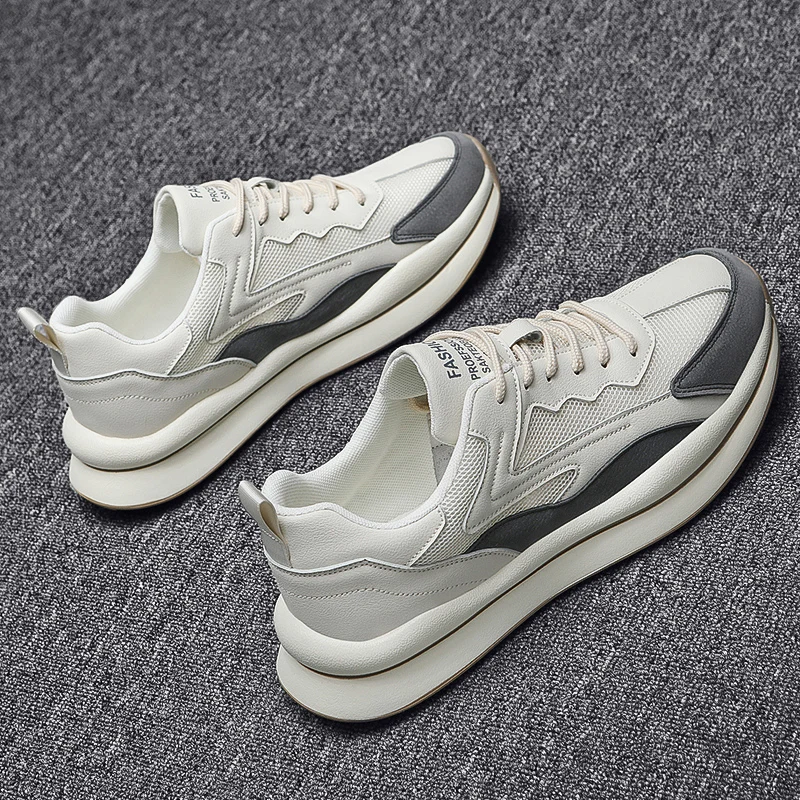 

Fashion Men Casual Shoes Comfortable Sneakers Running Shoes Outdoor Light Sports Shoes Lace Up Walking Shoes Men Shoes