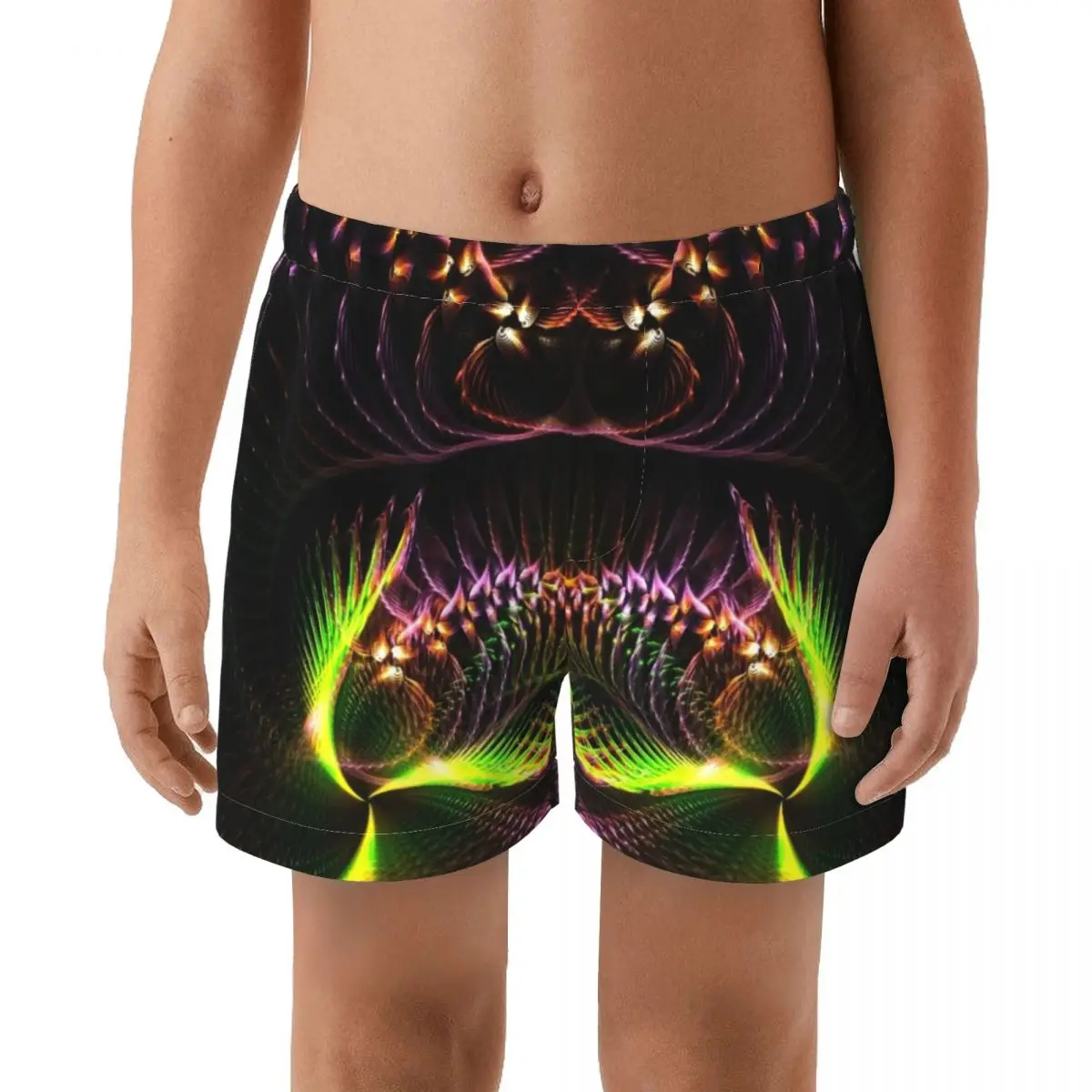 

Frog kid Printing Swimwear Shorts Swimming Breathable Built-In Beam Line Briefs Swimming Trunks Beach Wear
