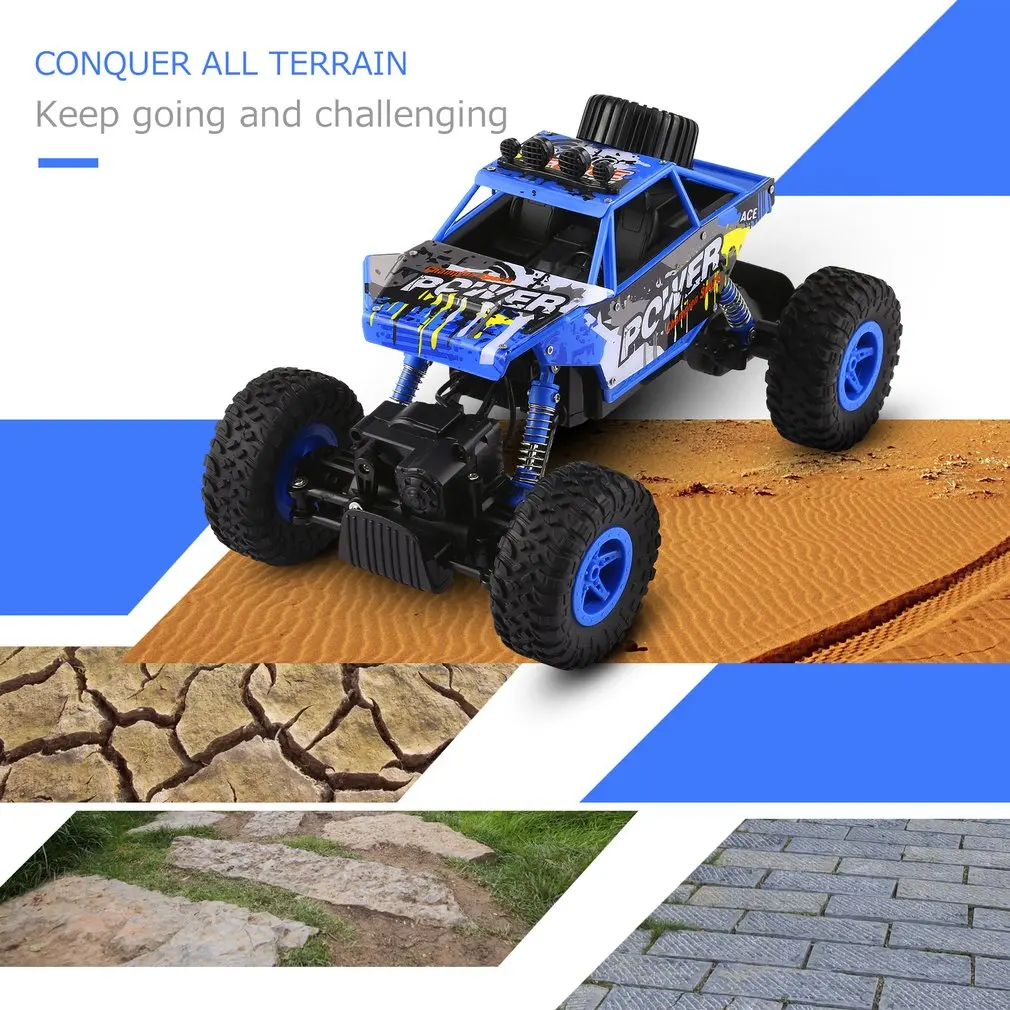 1:18 Электрический внедорожный король обратились подняться RC автомобиль Высокое