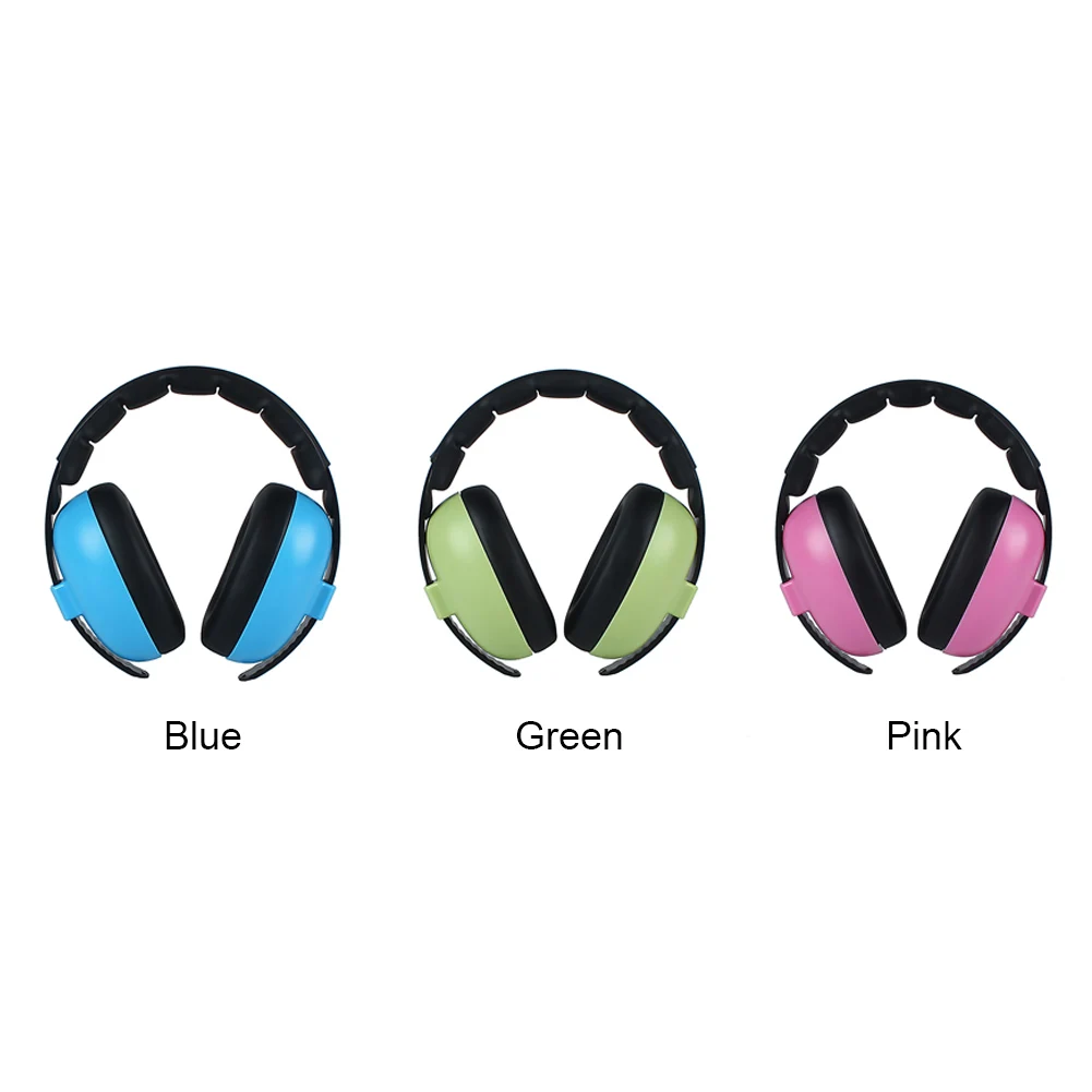 

Baby Kids Wireless Home Gift Travel Soft Earmuff Noise Canceling Ear Protection Headphone Care Adjustable Headband Padded
