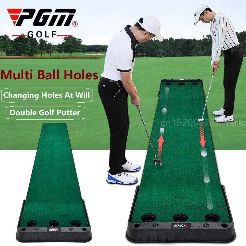 Online 2021 Pgm Golf Vuruş Mat Golf Atıcı Eğitmen Uygulama Seti Yükseltilmiş Top Dönüş Mini Golf Vuruş Yeşil Fairway Açık Kapalı