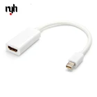 Высококачественный порт дисплея Thunderbolt Mini, порт дисплея DP-HDMI-совместимый адаптер, кабель для Apple Mac Macbook Pro Air