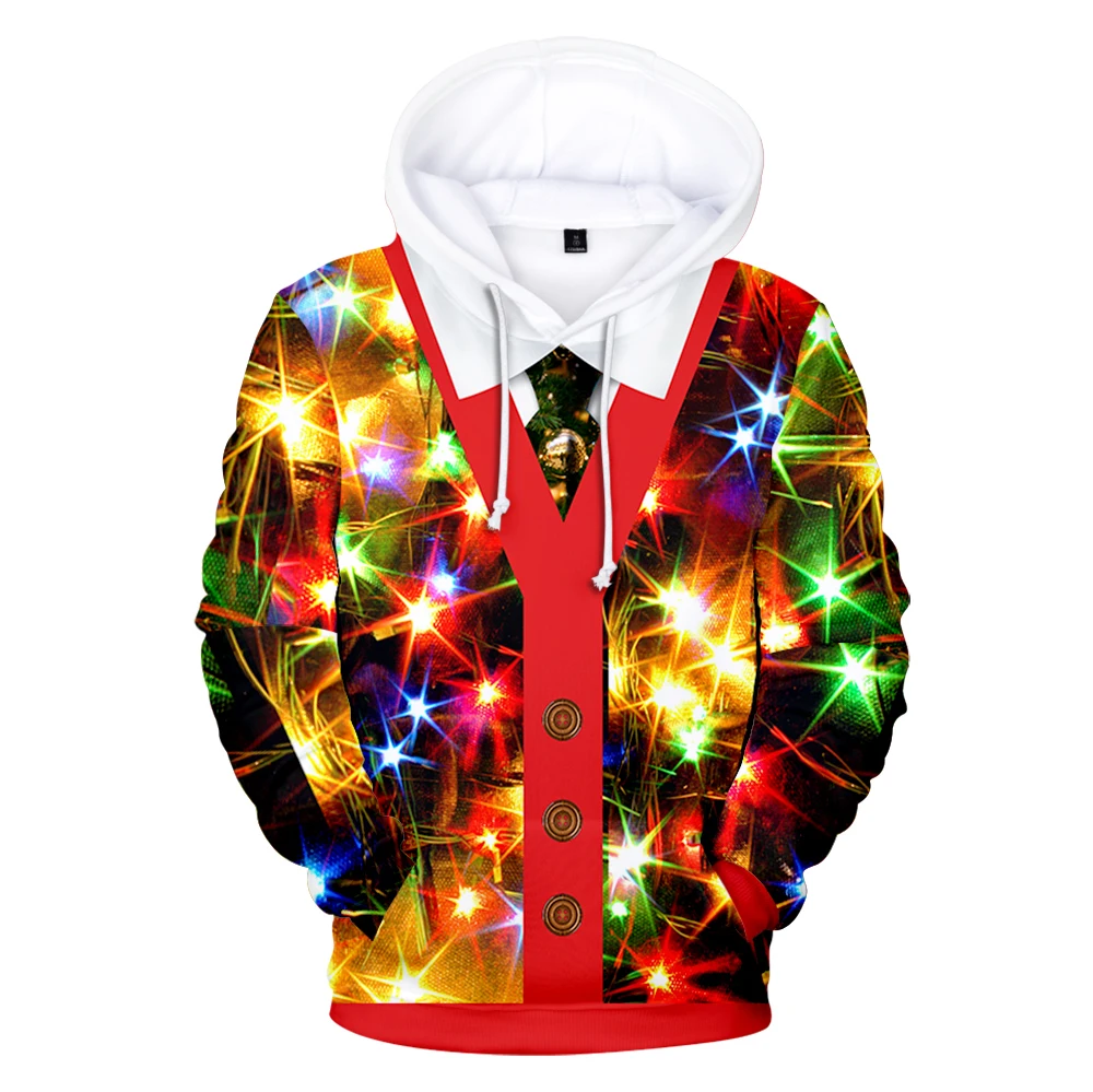 

3D Merry Christmas Hoodies Men Sweatshirts Women Unisex Pullovers Fashion Kids Hooded Casual Boys Girls Outwear Tops