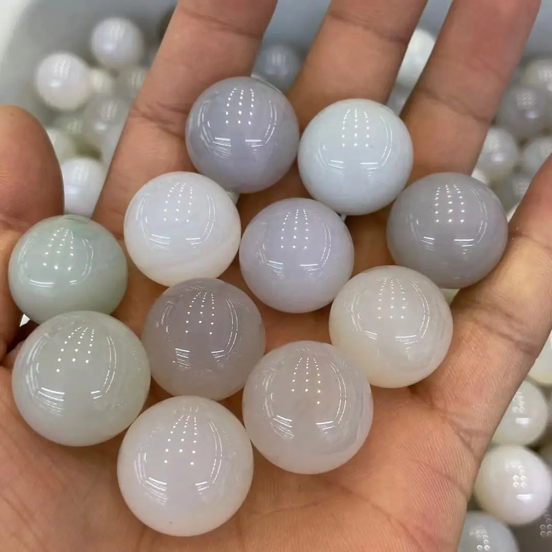 

Шарик шарик из натурального белого кварца, 20 мм