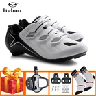 Tiebao профессиональная велосипедная обувь, спортивные велосипедные кроссовки, мужские велосипедные кроссовки, самоблокирующиеся дышащие кроссовки с педалями, суперзвездные кроссовки