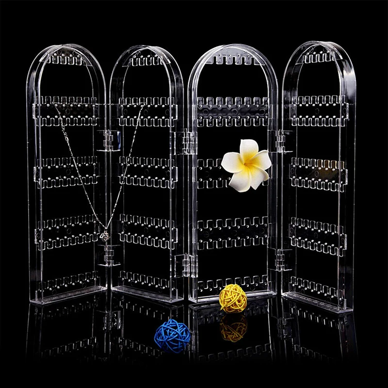 

Складная акриловая подставка-держатель для сережек, ювелирных изделий, ожерелий