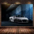 Постеры и принты Supercars Audis R8 V10, картины-трансформеры, картины на холсте для украшения гостиной, без рамы