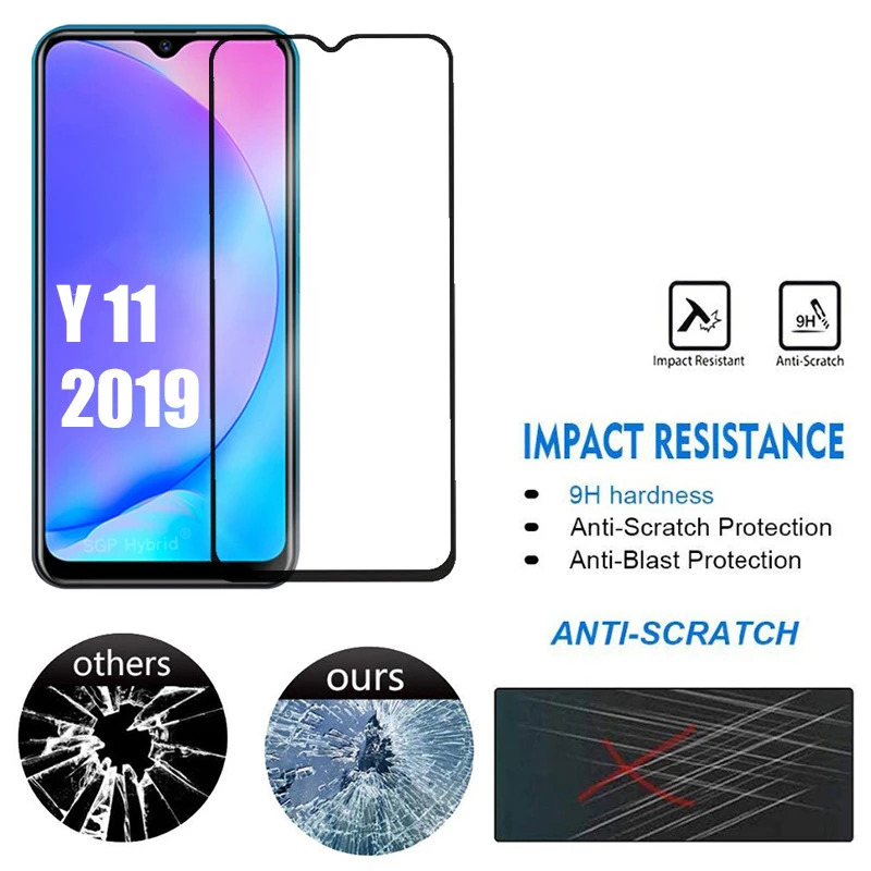 2 в 1 Защитное стекло для объектива камеры vivo Y11 2019 | Мобильные телефоны и