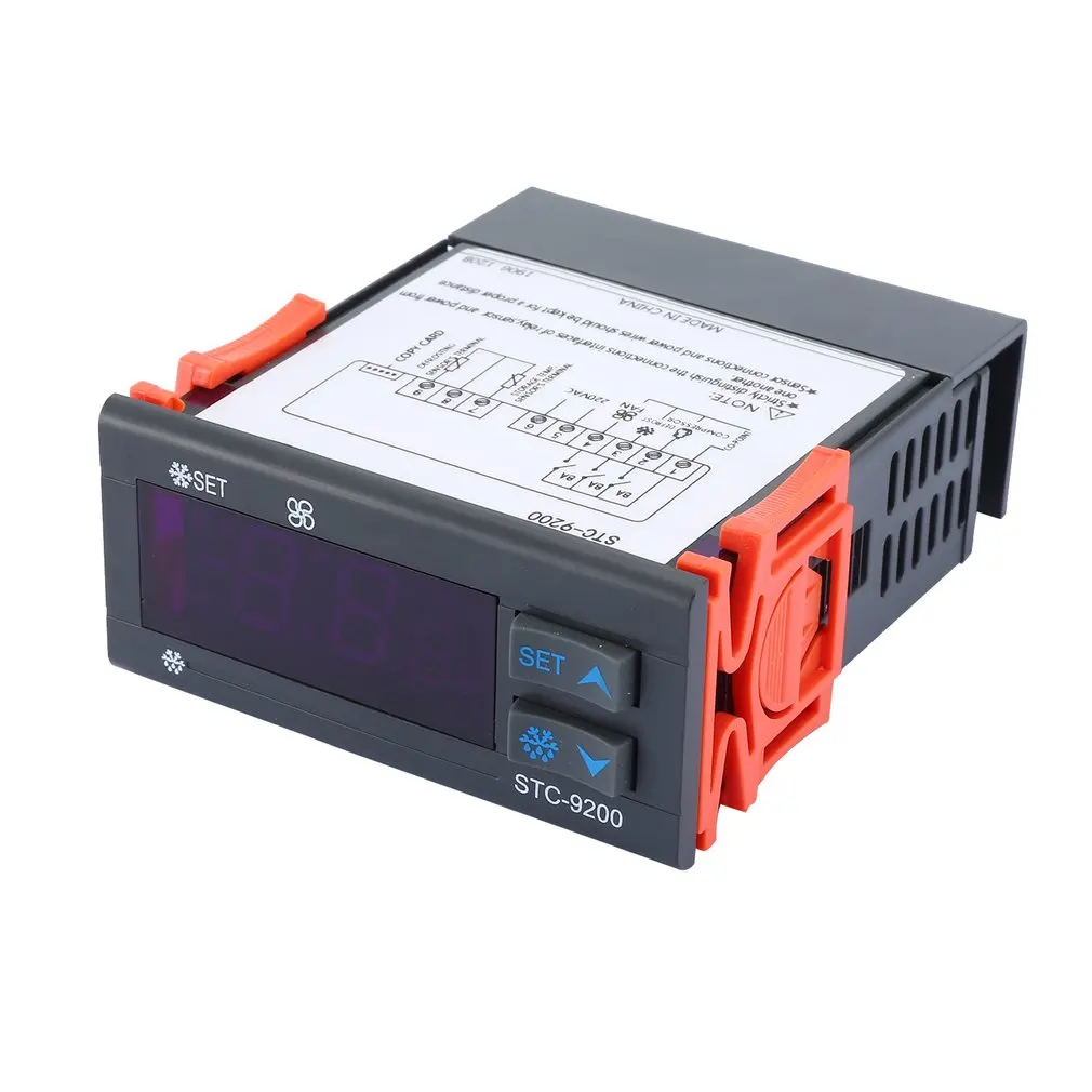 STC-9200 цифровой регулятор температуры Термостат Регулятор Терморегулятор с