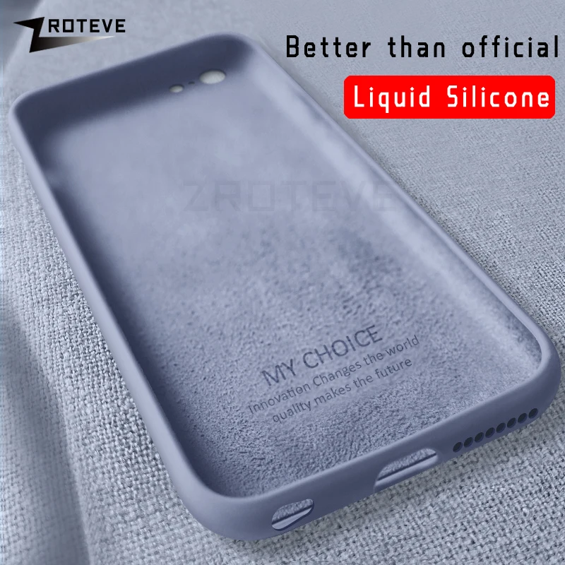 SE 2 Чехол Zroteve Coque для iPhone 2020 чехол Роскошный жидкий силикон iPhone7 iPhone8 7 8