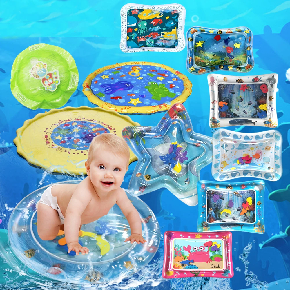 2019 детский водный игровой коврик игрушки надувной утолщенный ПВХ для младенцев с