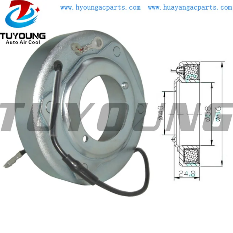 

Auto a/c compressor clutch coil for SUZUKI Swift III 1.3 MZ EZ 2007- 95200-63JA1 V08A1AA4AG D4302917 95210-62JA0 95201-63JA0