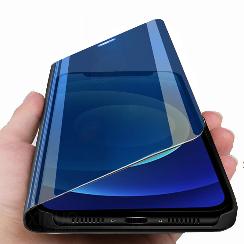 

smart Mirror case for iphone 12 pro Max stand book flip cover for iphone 12 mini 12pro max cases for iphone12 pro max coque