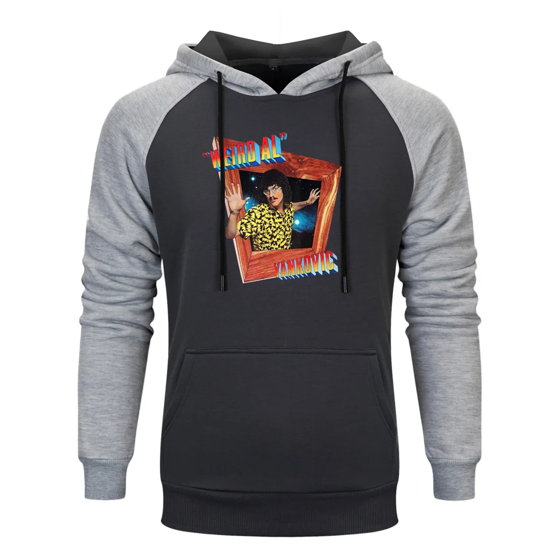 

Weird Al Yanhovic 2020 Hip Hop Raglan Man Sweatshirts Funny Print Hooded Streetwear Warm Clothing Fashion Hoodies New Sportswear