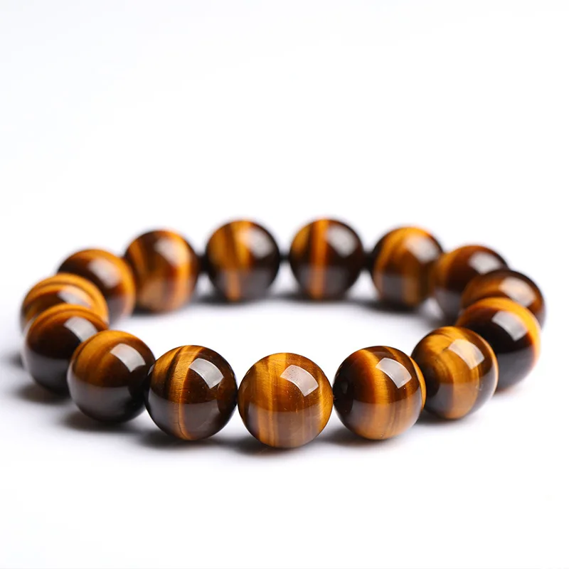 

5A Fashion Tiger Eye Beads Bracelets Men High Quality 6/8/10/12mm Natural Stone Charm Bracelets for Women Handmade Jewelry Gifts