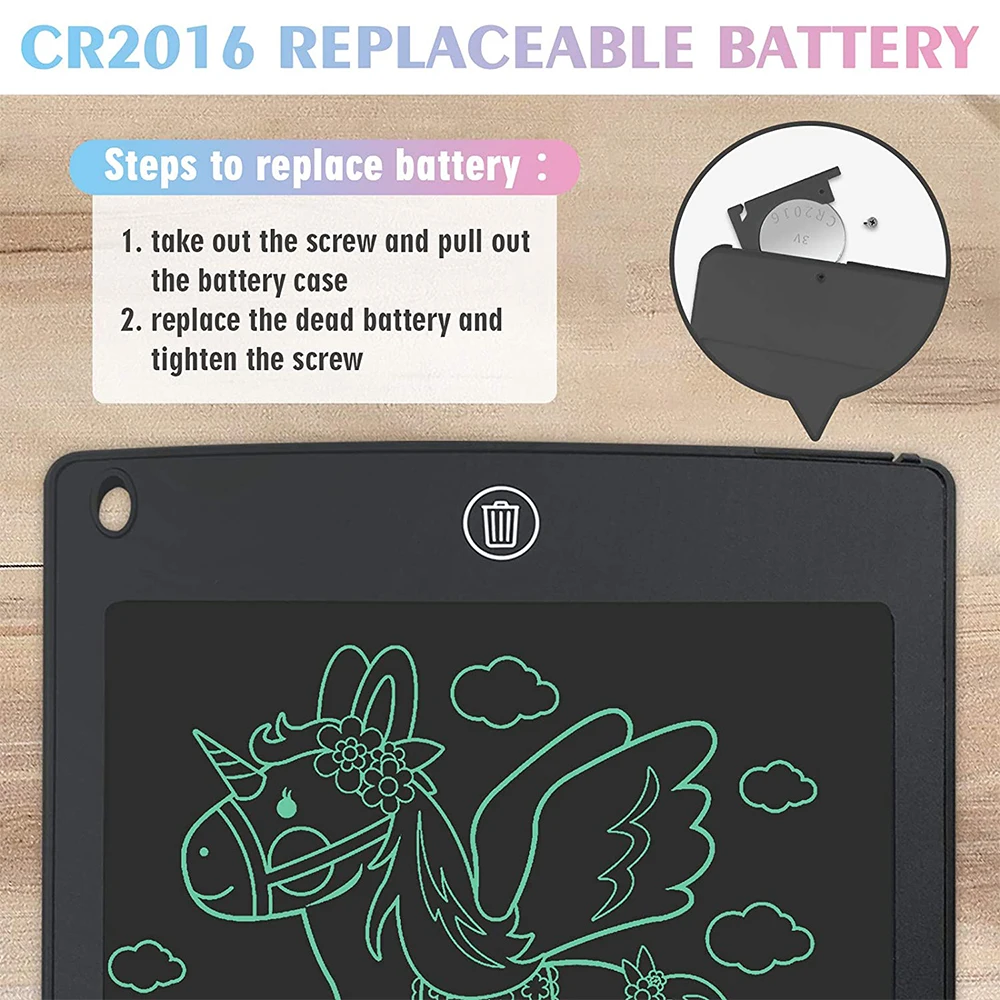 Планшет для рисования HEISIEM 12 дюймов с ЖК-дисплеем