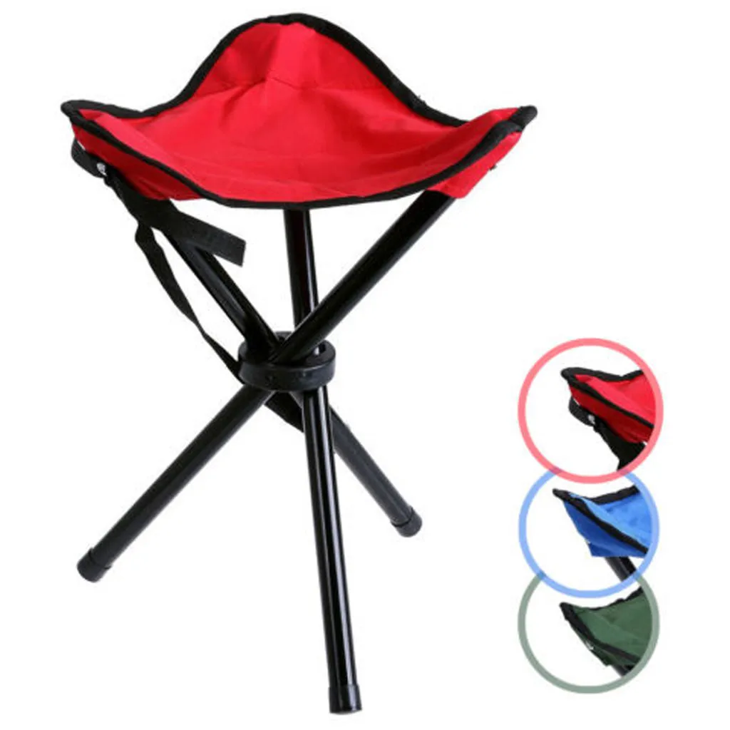 Outdoor Portable Light Weight Chair Camping Picnic Fishing Beach Folding Tripod Seat Stool Slacker 36X7cm | Спорт и развлечения