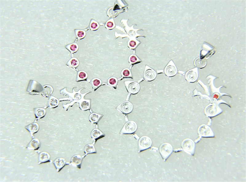 1 шт. семь смертных грехов ожерелье из серебра 925 пробы подвеска Дракон мелиодас