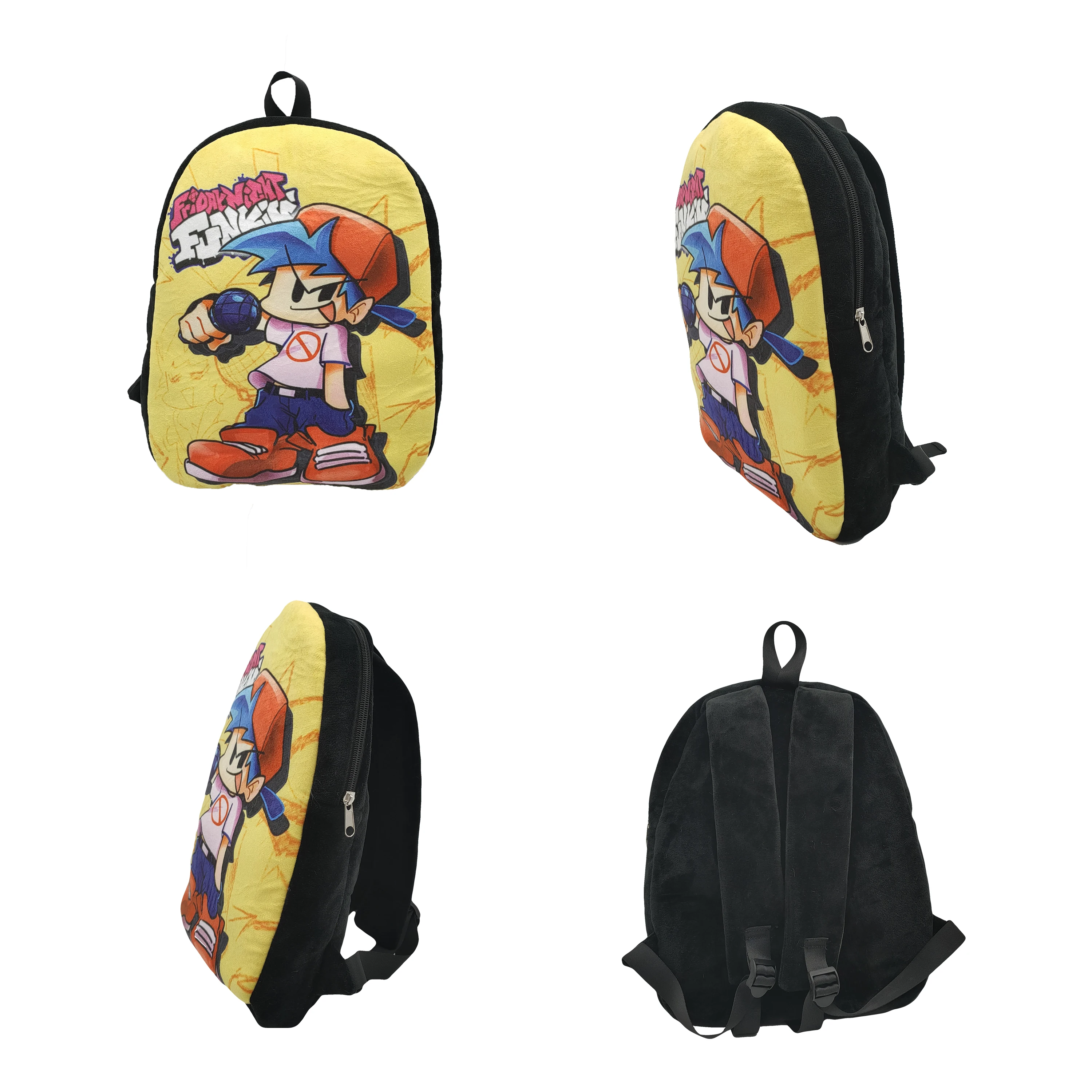 

New Friday Night Funkin Backpack Bag Canvas Bag Student SchoolBag Men Casual Travel Teenager Fashion Friday Night Funkin Bagpack