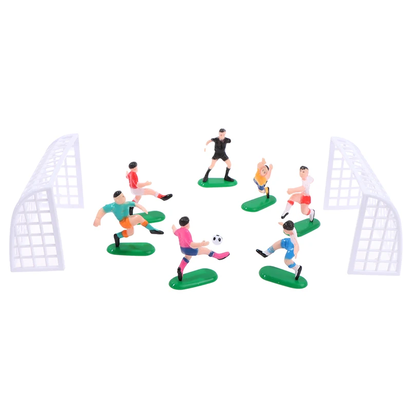 8 шт./компл. футбольная игра детская игрушка празднование гол ворота кондитерские