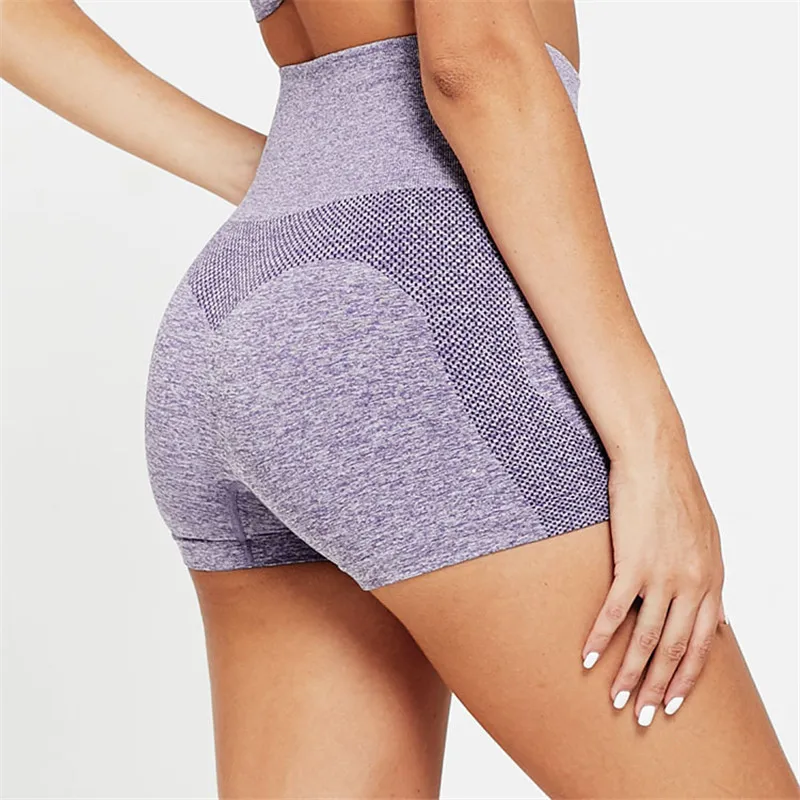 

Energy Seamless Stretch Short High Waist Push Up Joggers Sport Women Tracksuit Fitness Running Yoga Hot KNICKERS Gym Girl Shorts